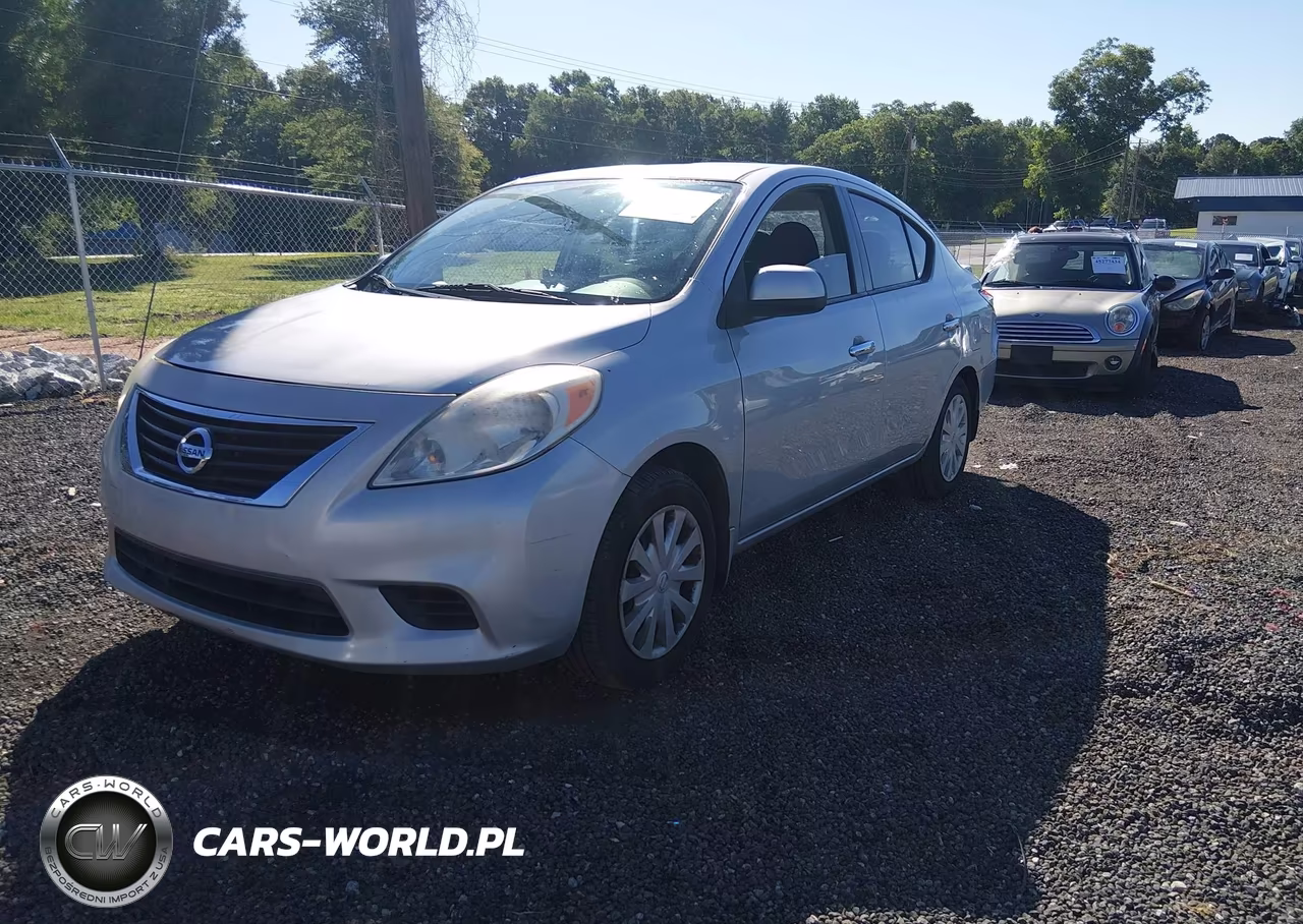 2014 Nissan Versa 1.6 Sv VIN:3N1CN7AP1EK445966 - 2