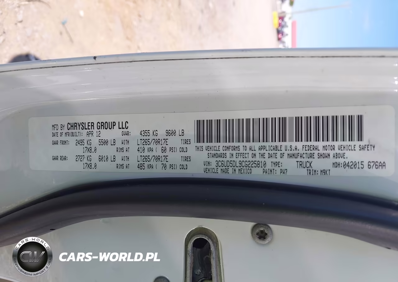 2012 Ram 2500 Slt VIN:3C6UD5DL9CG225810 - 9