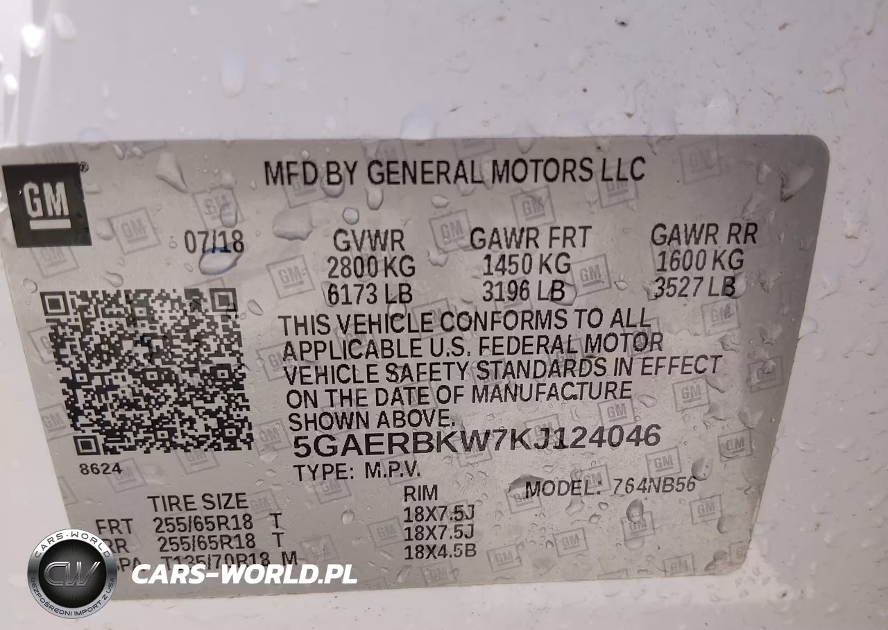2019 Buick Enclave Fwd Essence VIN:5GAERBKW7KJ124046 - 9
