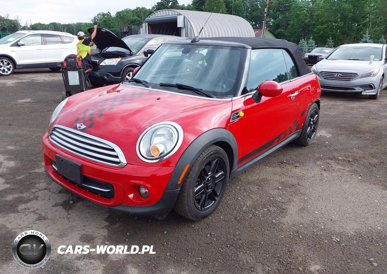 2014 Mini Convertible Cooper VIN:WMWZN3C52ET860969 - 2