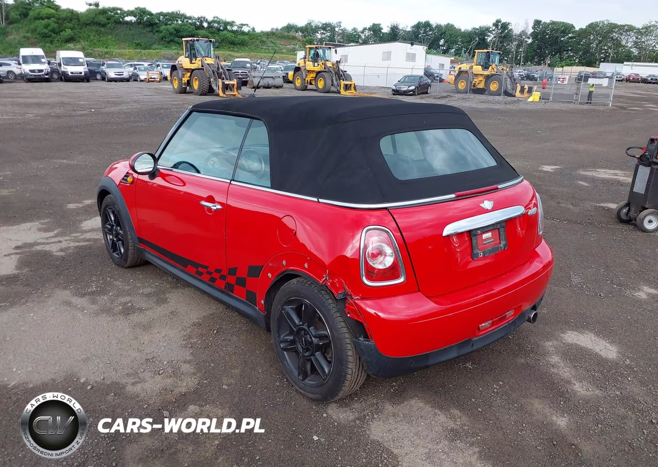 2014 Mini Convertible Cooper VIN:WMWZN3C52ET860969 - 3