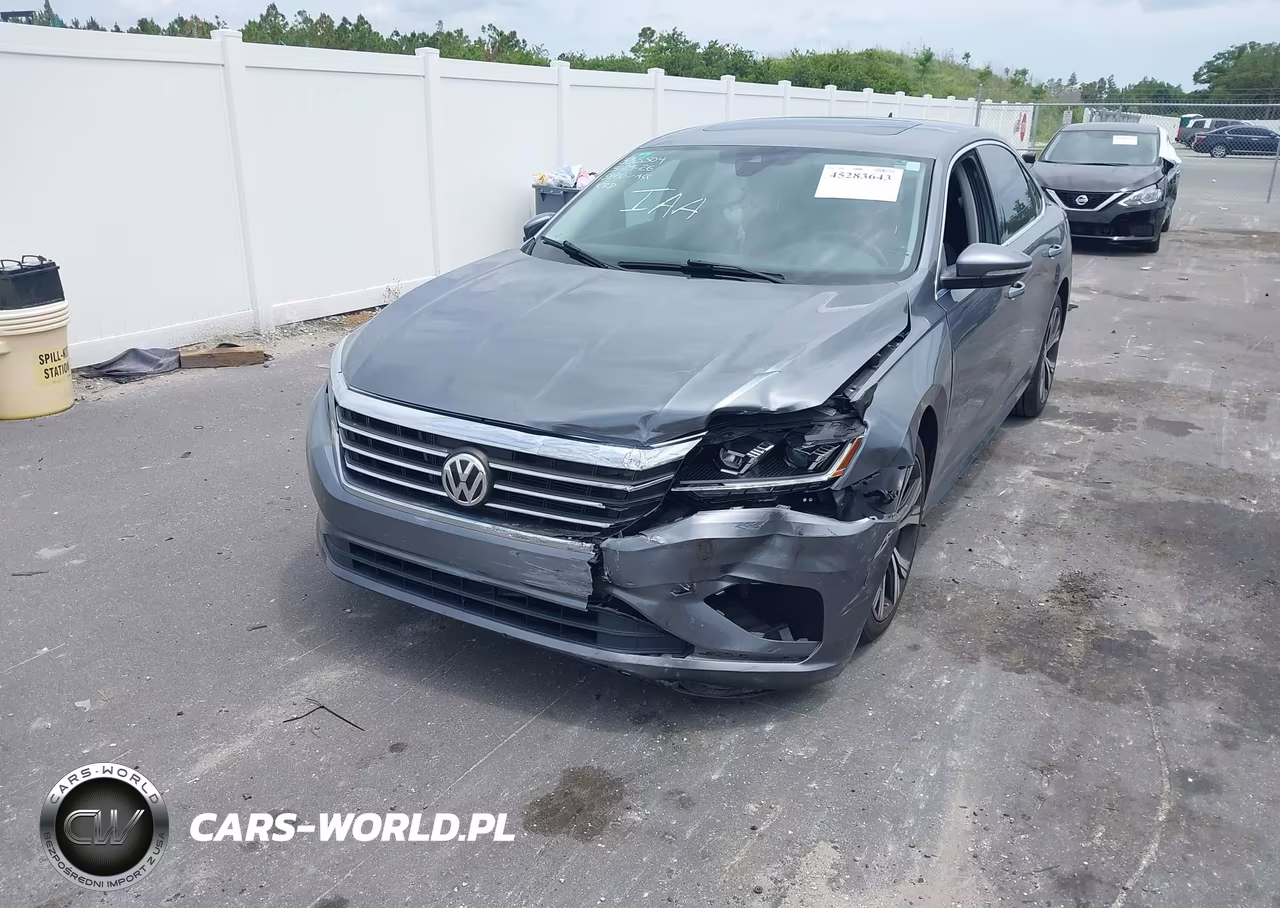 2022 Volkswagen Passat 2.0T Se VIN:1VWSA7A3XNC000601 - 2