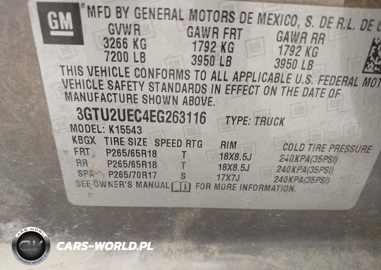2014 GMC Sierra 1500 Sle VIN:3GTU2UEC4EG263116 - 9