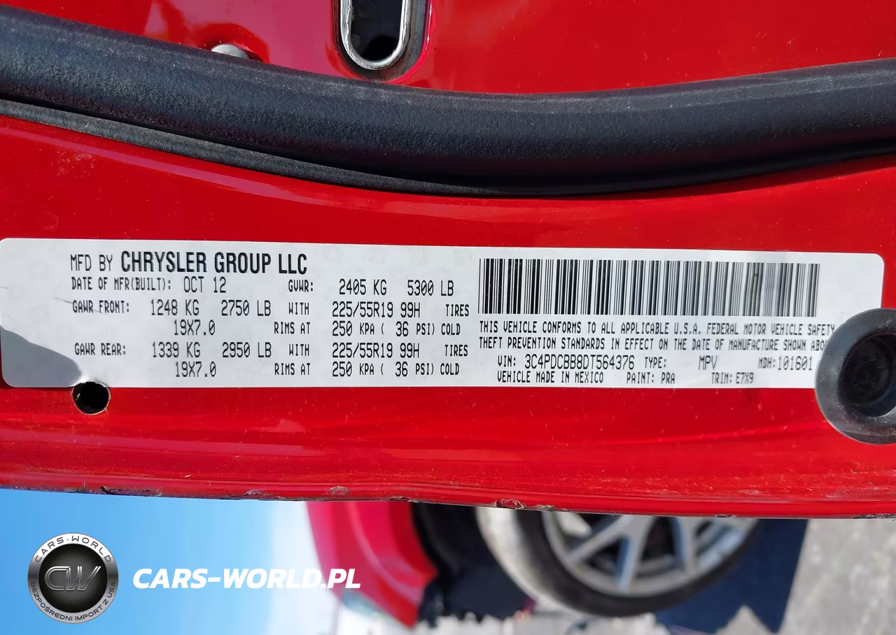 2013 Dodge Journey Sxt VIN:3C4PDCBB8DT564376 - 9