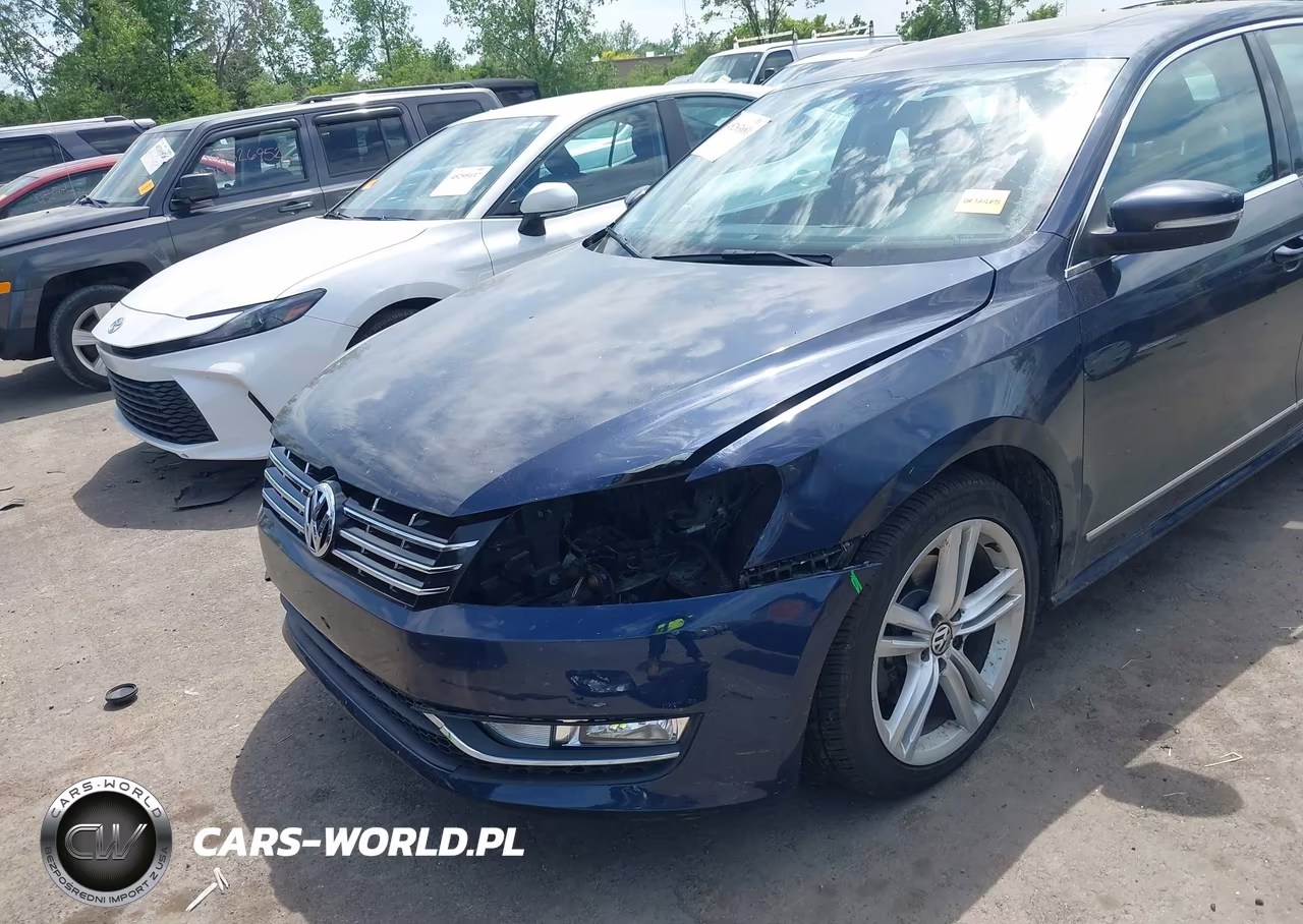 2013 Volkswagen Passat 2.0L Tdi Sel Premium VIN:1VWCN7A37DC145683 - 6