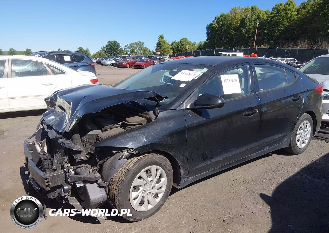 2018 Hyundai Elantra Se VIN:5NPD74LF3JH296494 - 2