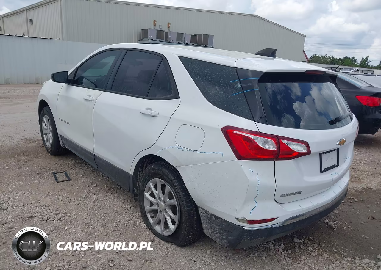 2018 Chevrolet Equinox Ls VIN:3GNAXHEV4JL262568 - 3