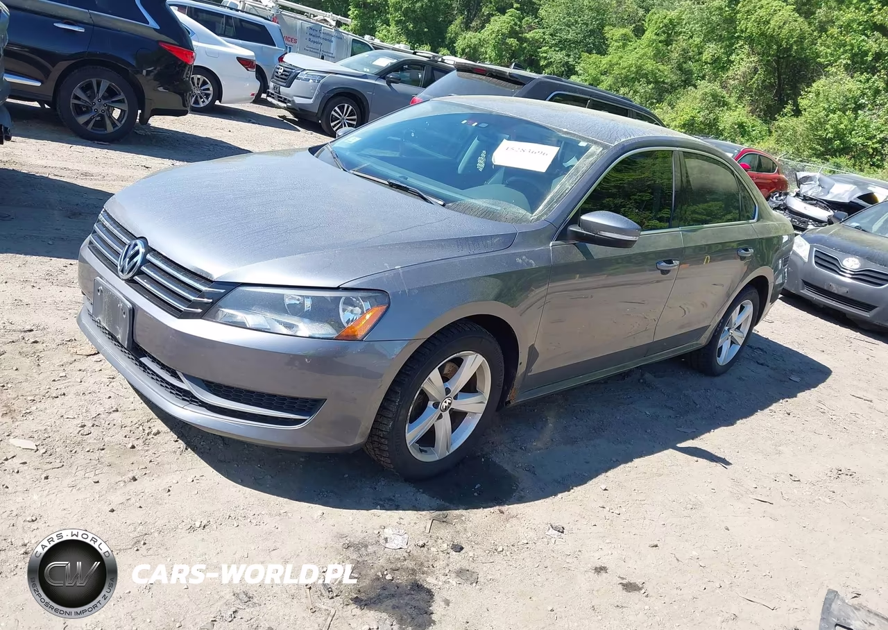 2014 Volkswagen Passat 1.8T Se VIN:1VWBT7A33EC062366 - 2