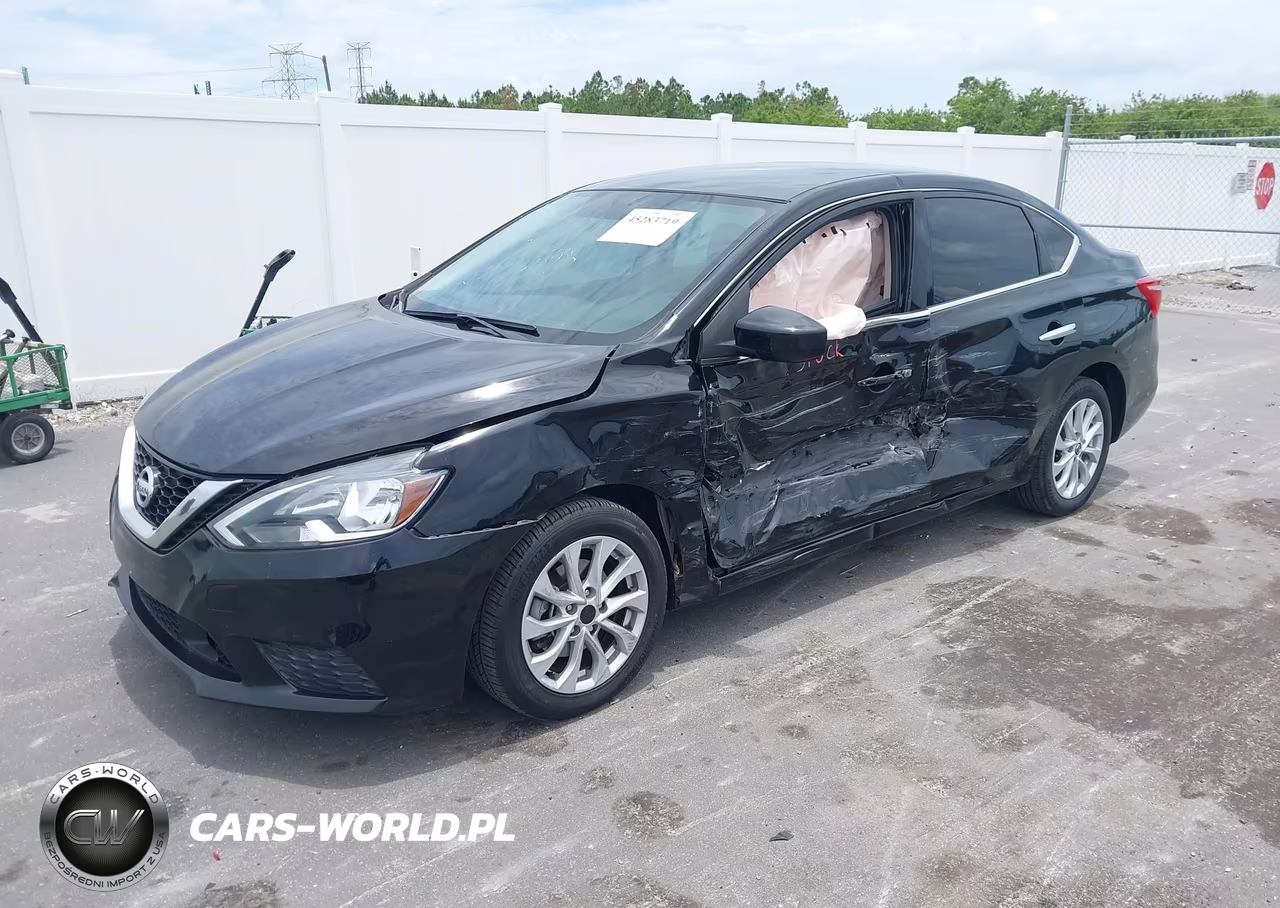 2019 Nissan Sentra Sv VIN:3N1AB7AP6KY356838 - 2