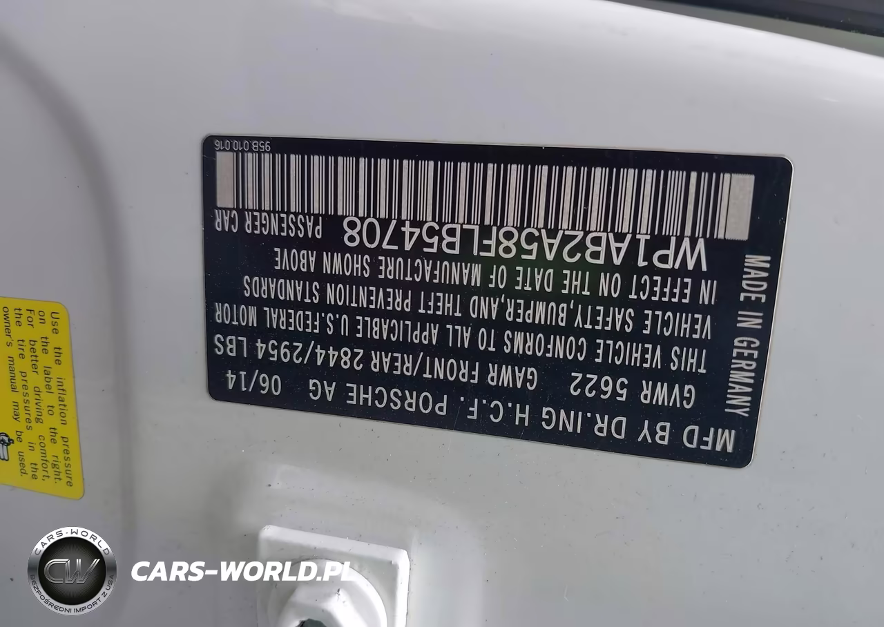 2015 Porsche Macan S VIN:WP1AB2A58FLB54708 - 9