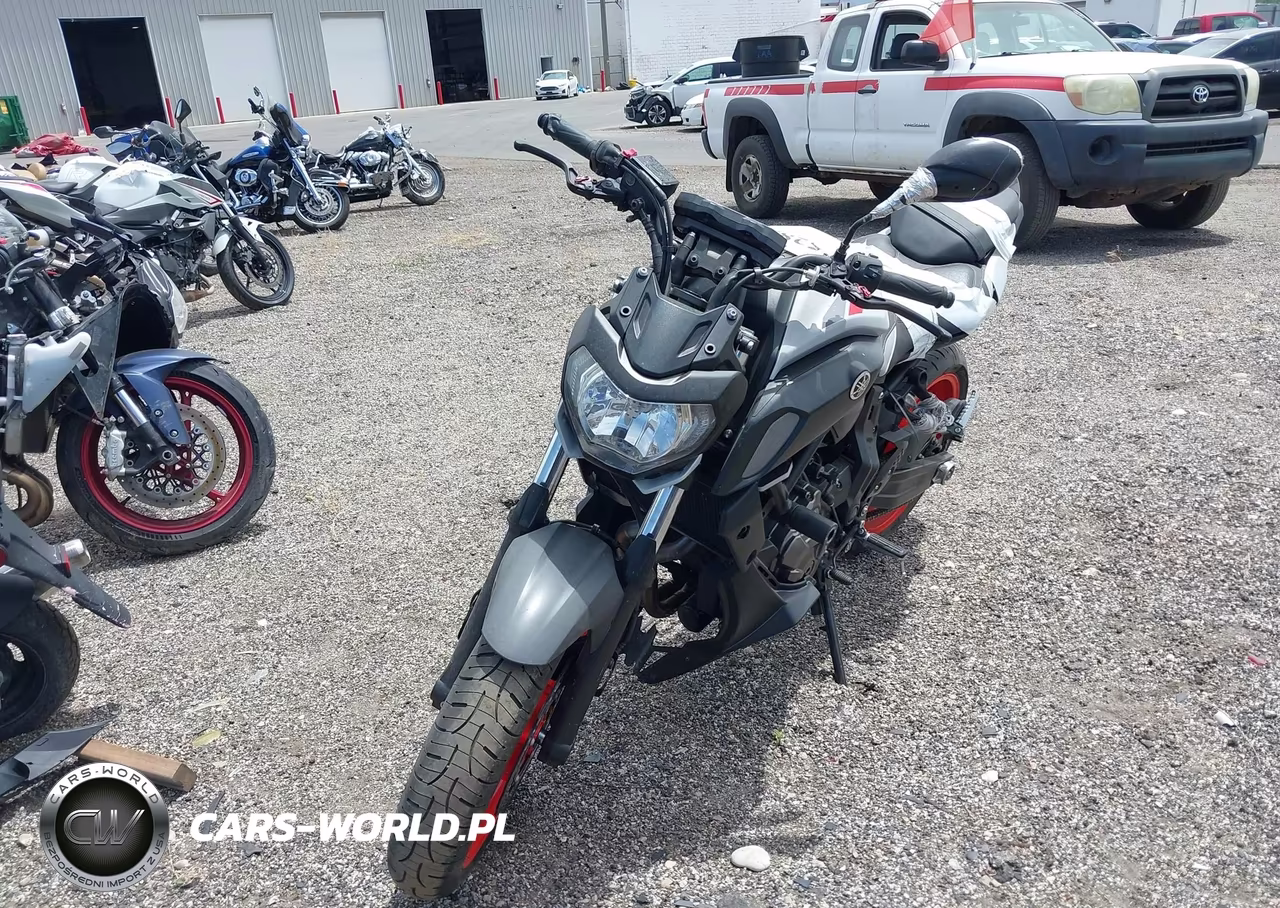 2019 Yamaha Mt07 VIN:JYARM27E9KA004128 - 2