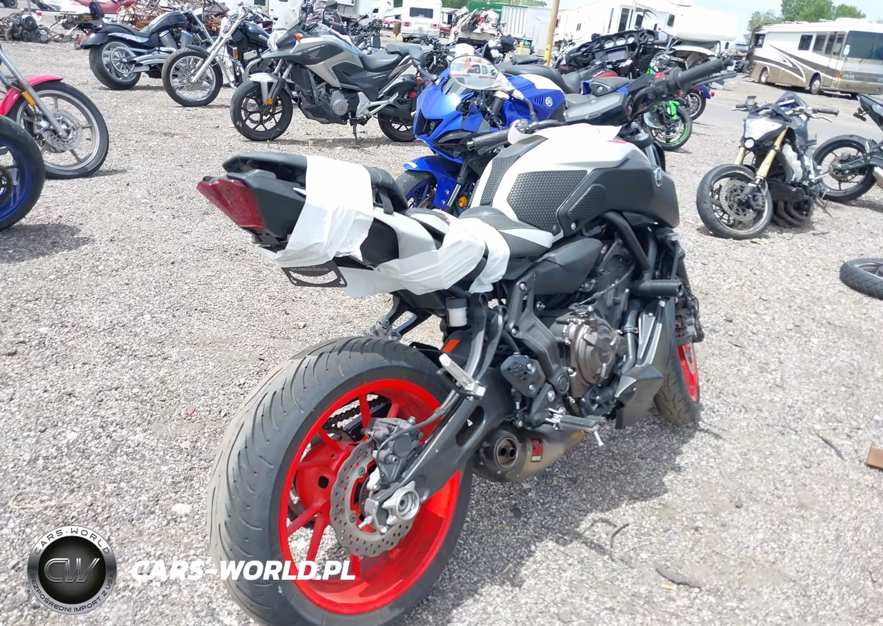 2019 Yamaha Mt07 VIN:JYARM27E9KA004128 - 4