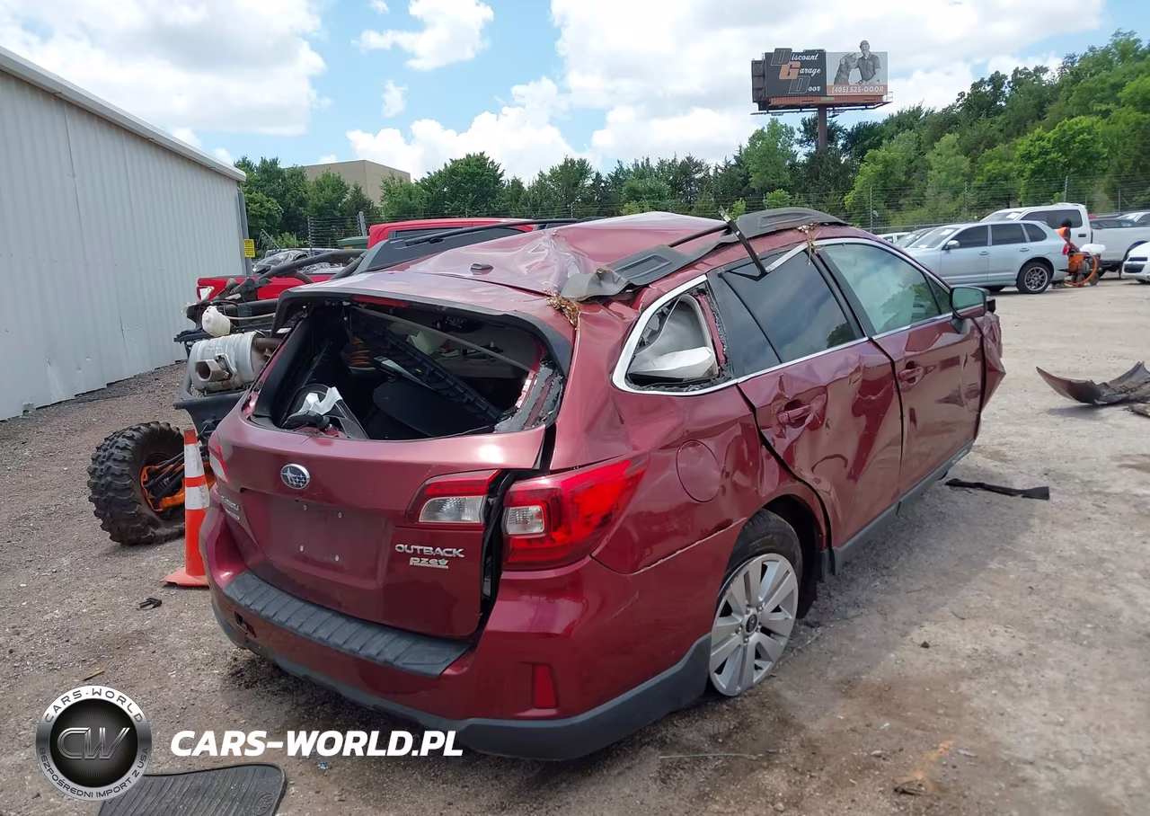 2015 Subaru Outback 2.5I Premium VIN:4S4BSAEC3F3216746 - 4