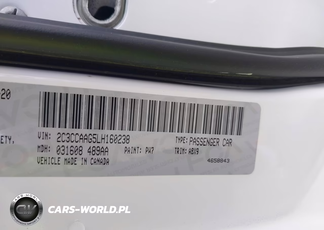 2020 Chrysler 300 Touring VIN:2C3CCAAG5LH160238 - 9
