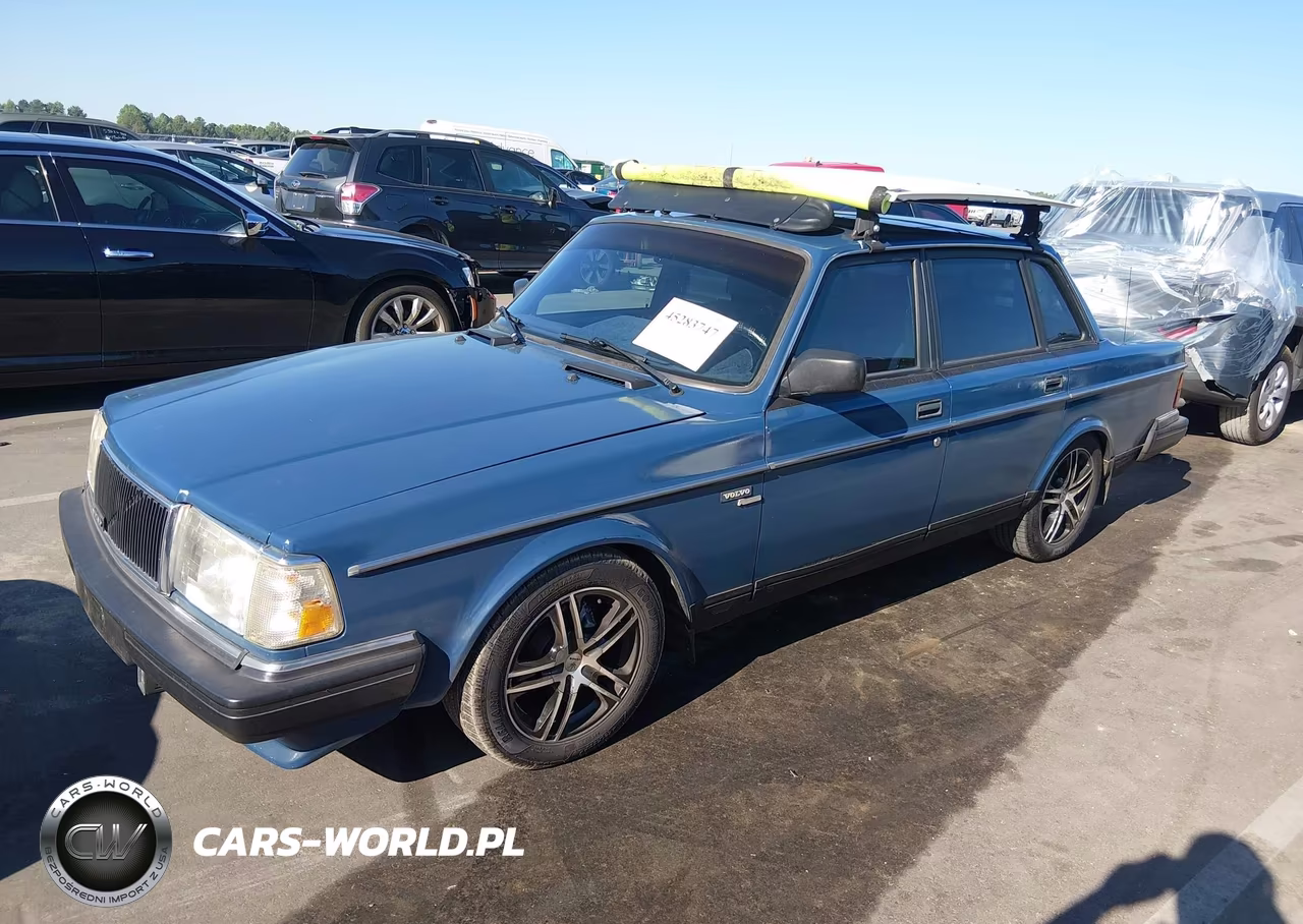 1991 Volvo 240 VIN:YV1AA8845M1447599 - 2
