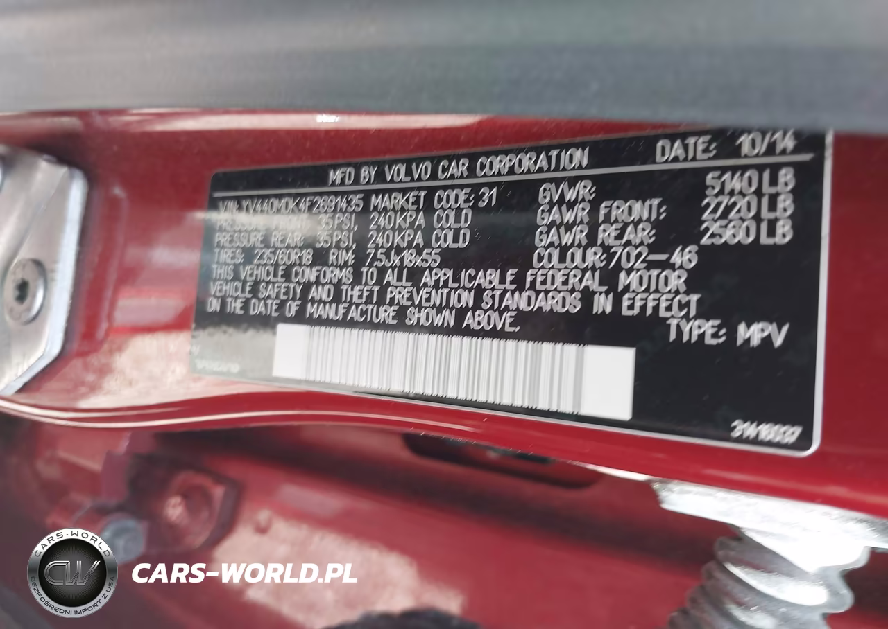 2015 Volvo Xc60 T5 Premier VIN:YV440MDK4F2691435 - 9