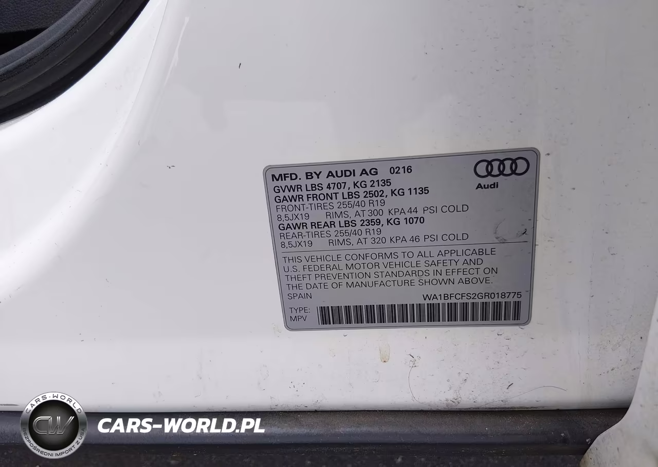 2016 Audi Q3 2.0T Premium Plus VIN:WA1BFCFS2GR018775 - 9