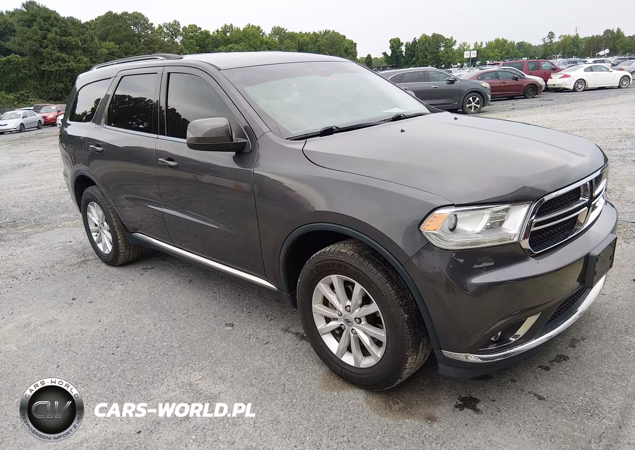2019 Dodge Durango Sxt Awd