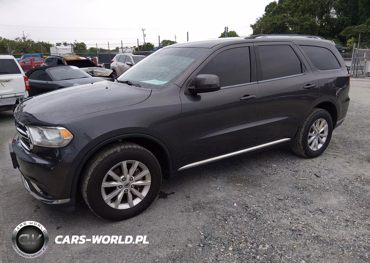 2019 Dodge Durango Sxt Awd VIN:1C4RDJAG2KC839842 - 2