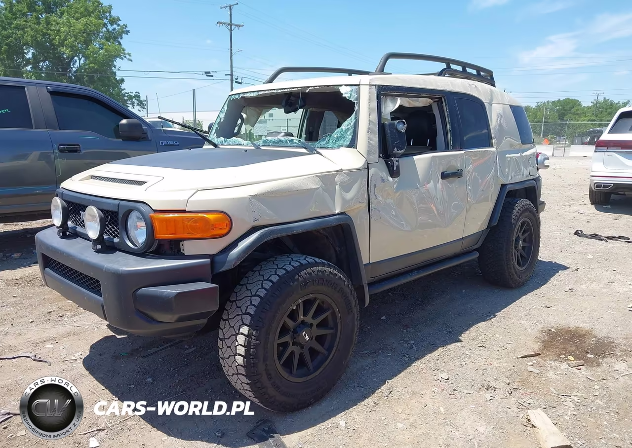 2010 Toyota Fj Cruiser VIN:JTEBU4BF1AK072784 - 2