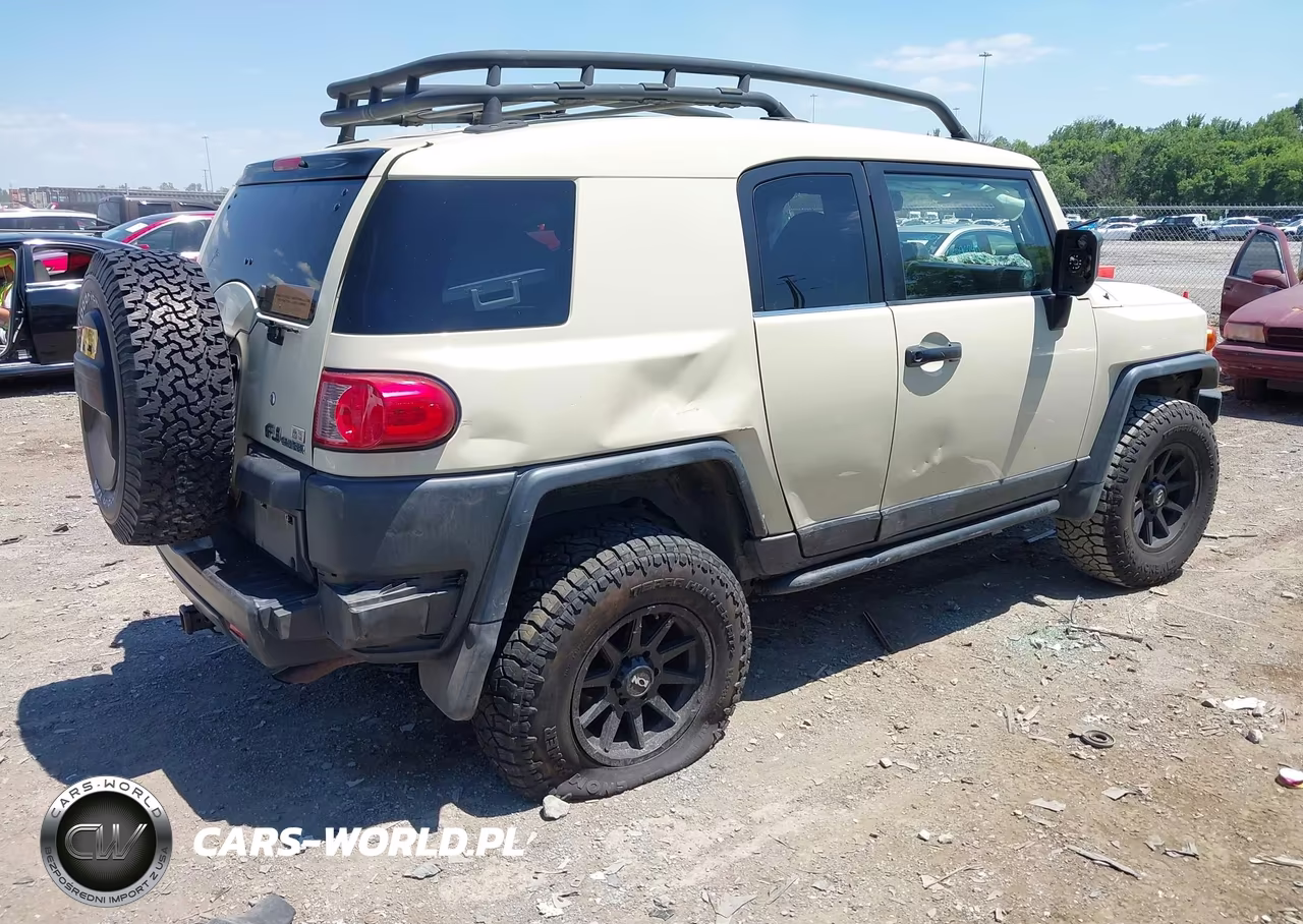 2010 Toyota Fj Cruiser VIN:JTEBU4BF1AK072784 - 4