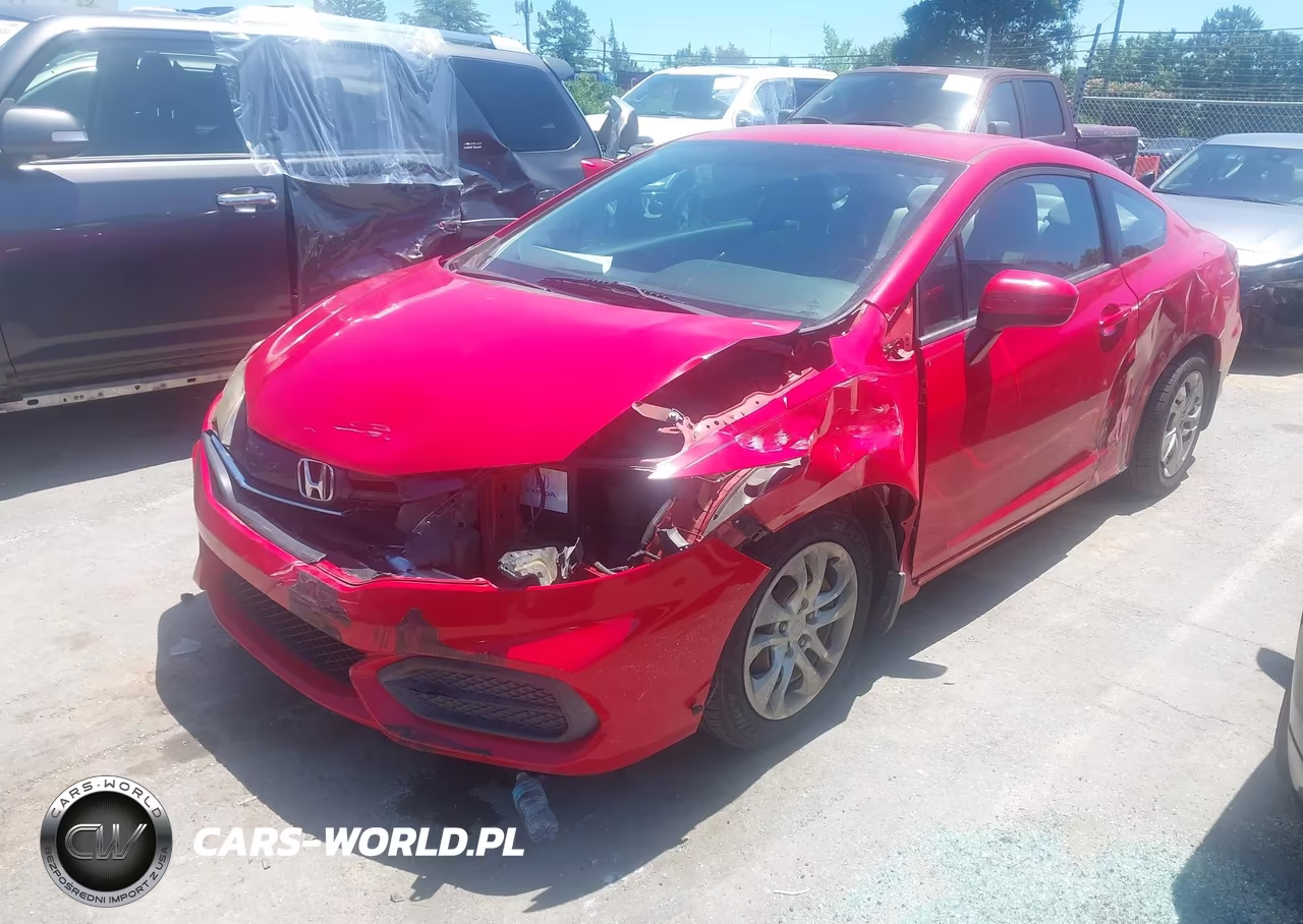2014 Honda Civic Lx VIN:2HGFG3B51EH522124 - 2