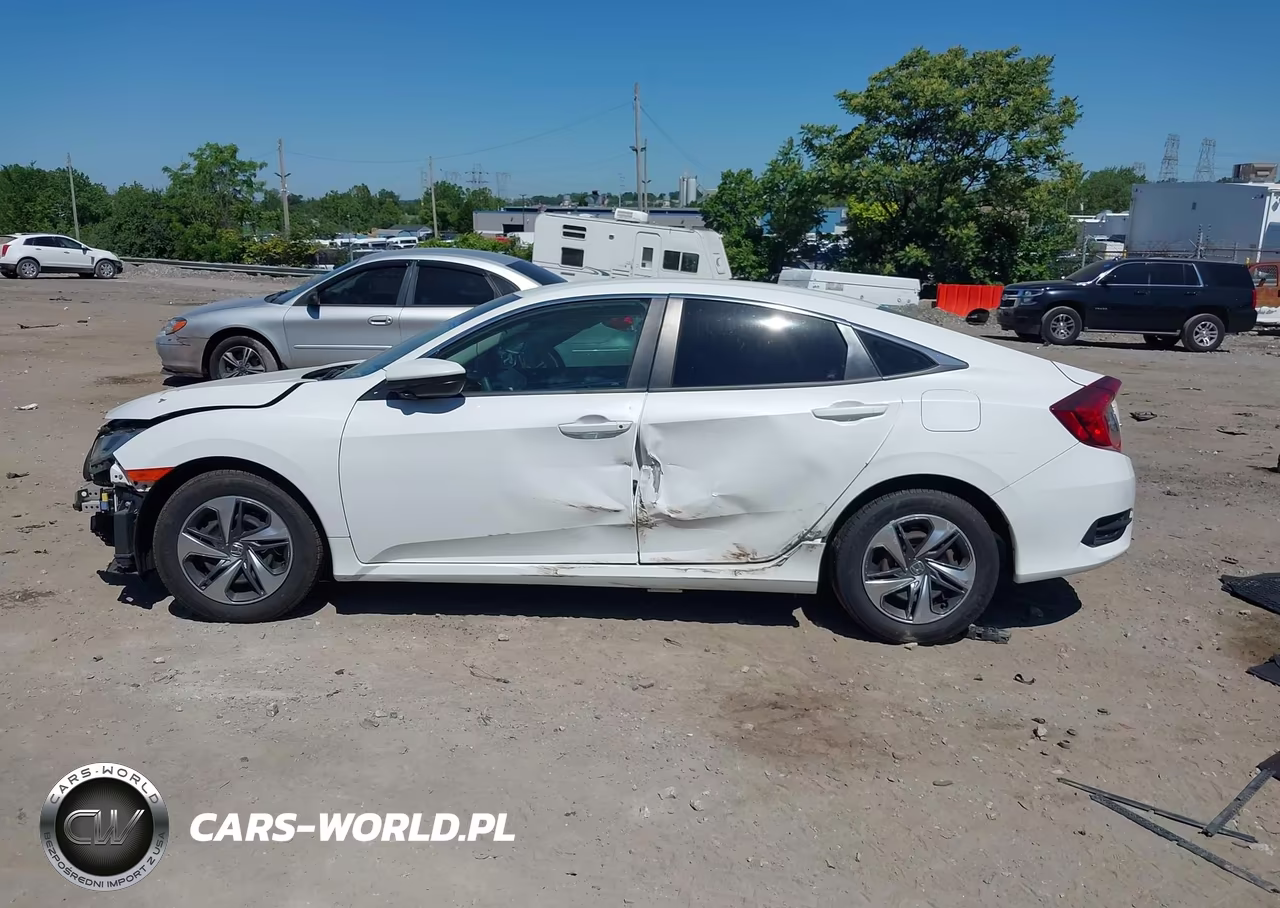 2019 Honda Civic Lx VIN:2HGFC2F64KH544297 - 15