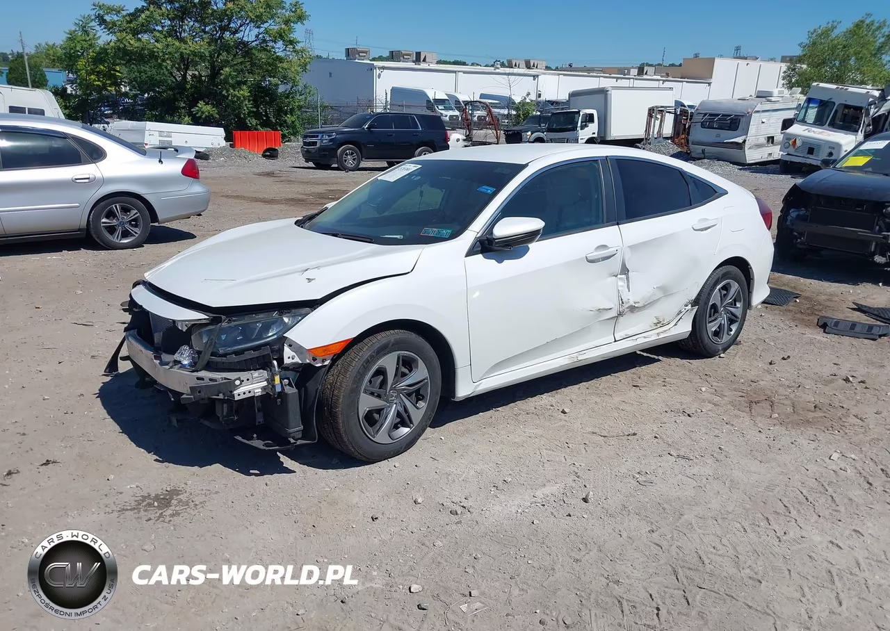 2019 Honda Civic Lx VIN:2HGFC2F64KH544297 - 2