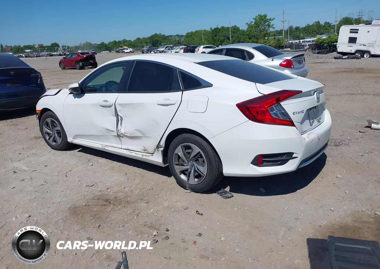 2019 Honda Civic Lx VIN:2HGFC2F64KH544297 - 3