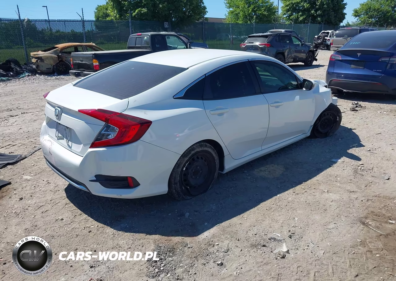 2019 Honda Civic Lx VIN:2HGFC2F64KH544297 - 4