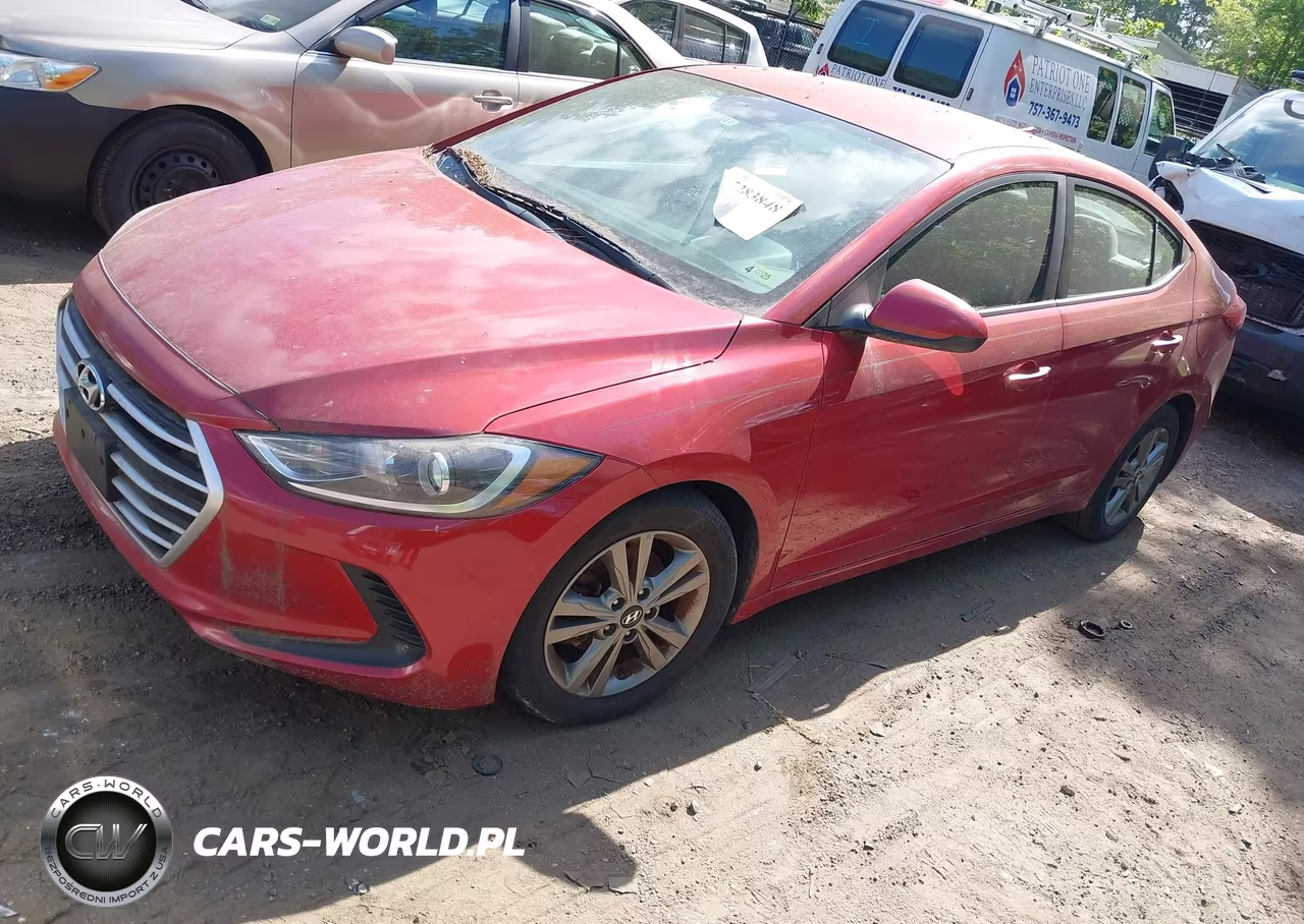 2018 Hyundai Elantra Sel VIN:5NPD84LF4JH226581 - 2