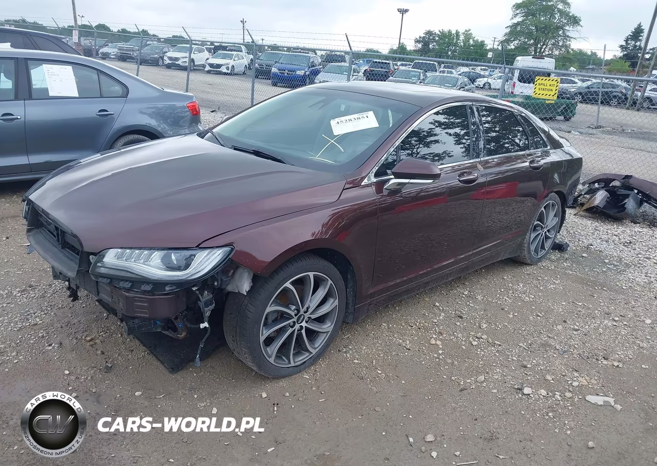 2019 Lincoln Mkz Hybrid Reserve I VIN:3LN6L5LU4KR600046 - 2