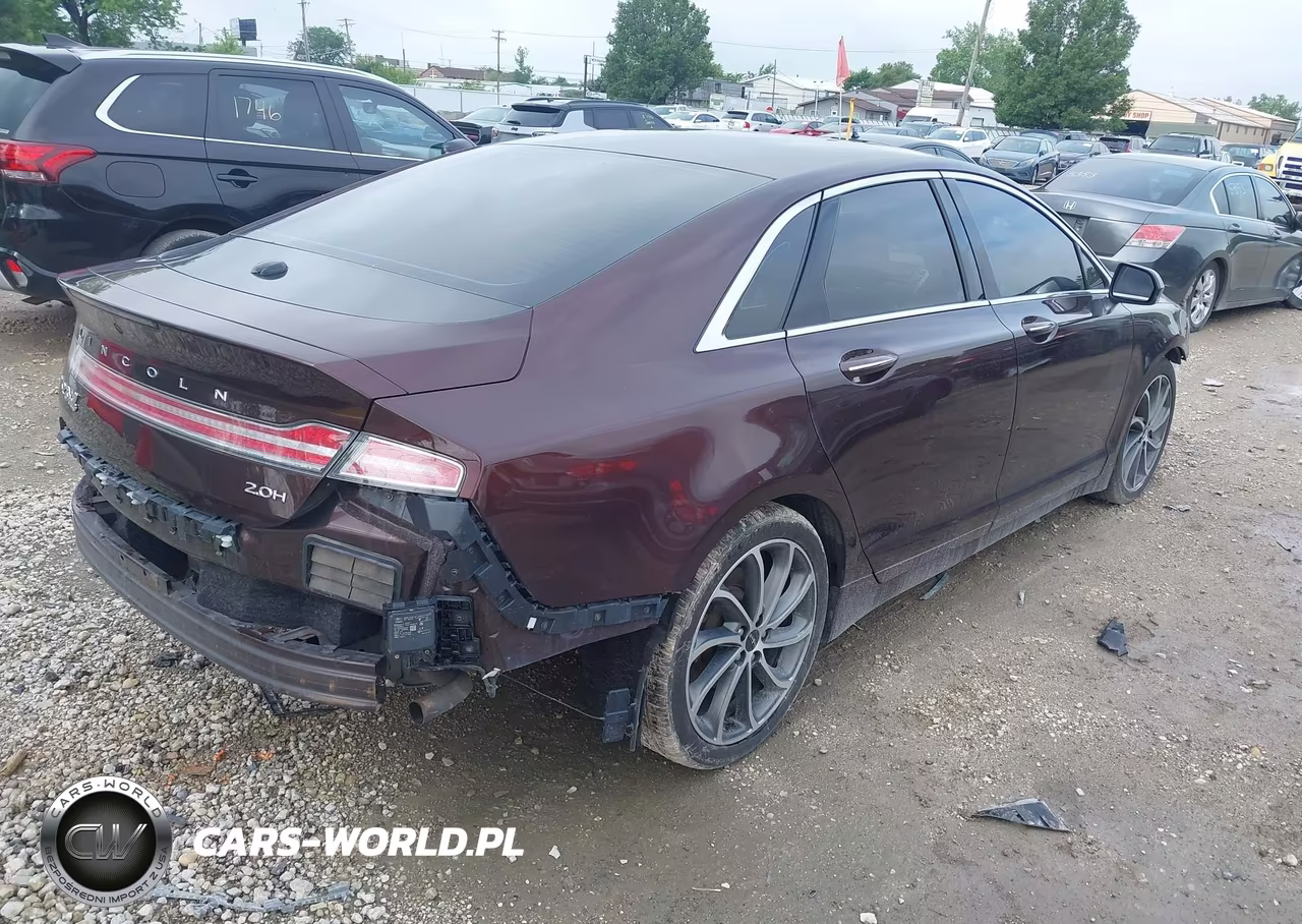 2019 Lincoln Mkz Hybrid Reserve I VIN:3LN6L5LU4KR600046 - 4