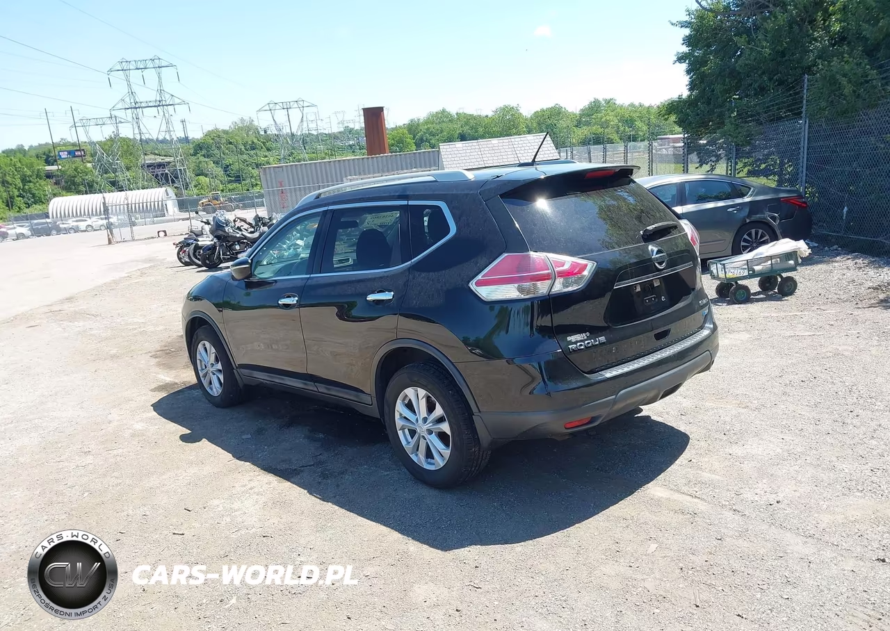 2014 Nissan Rogue Sv VIN:5N1AT2MV8EC851056 - 3