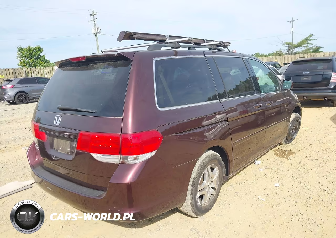 2009 Honda Odyssey Ex-L VIN:5FNRL38609B009787 - 4