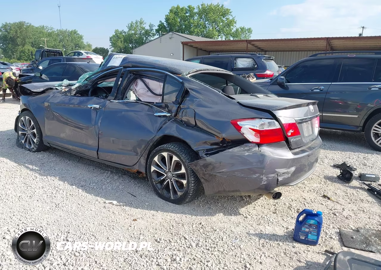 2014 Honda Accord Sport VIN:1HGCR2F54EA024693 - 3