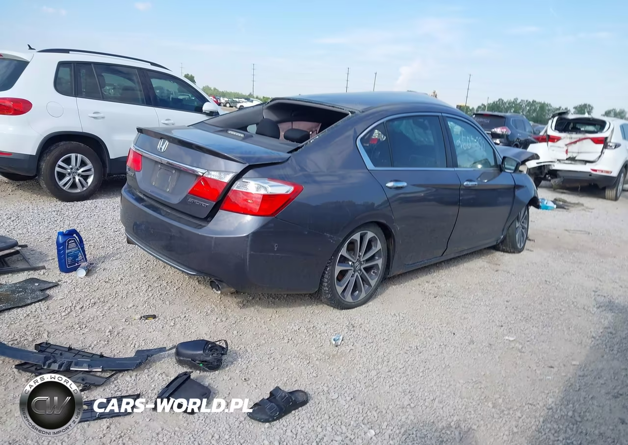 2014 Honda Accord Sport VIN:1HGCR2F54EA024693 - 4