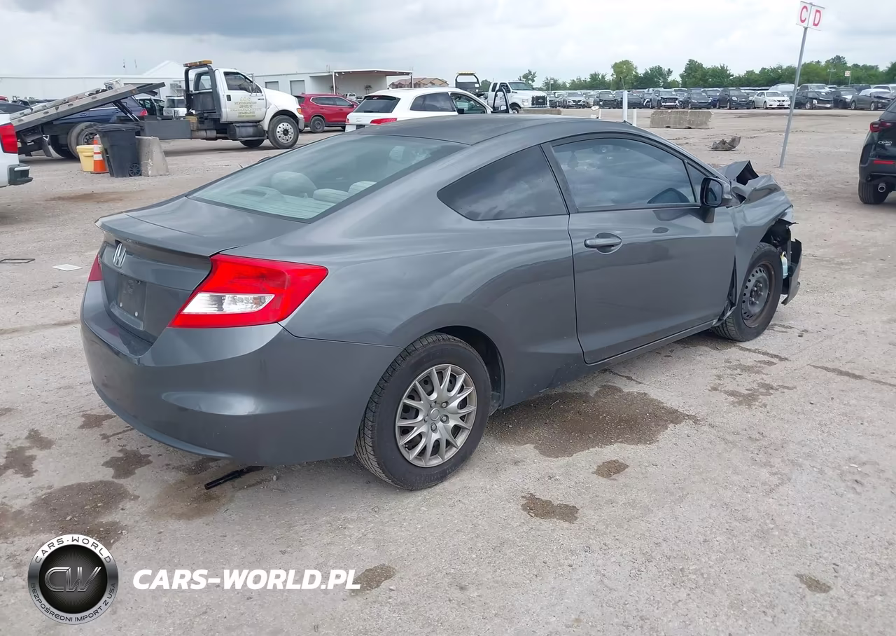 2012 Honda Civic Lx VIN:2HGFG3B56CH562311 - 4