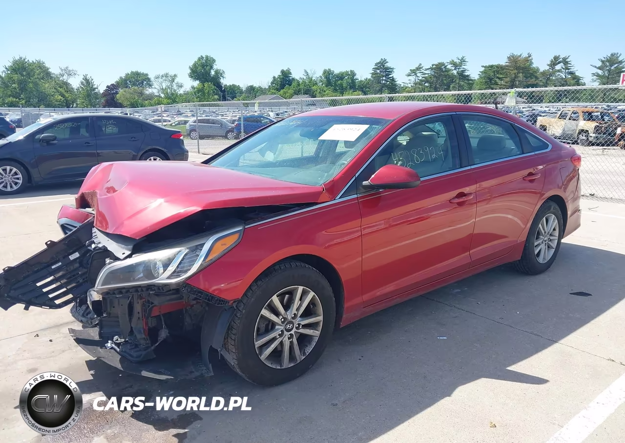 2017 Hyundai Sonata Se VIN:5NPE24AFXHH595416 - 2