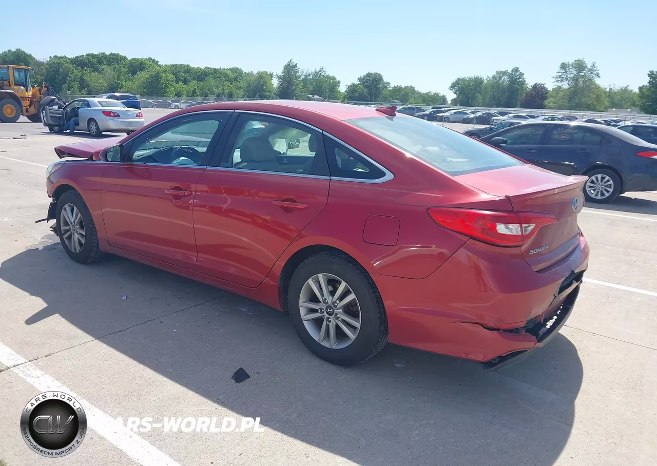 2017 Hyundai Sonata Se VIN:5NPE24AFXHH595416 - 3