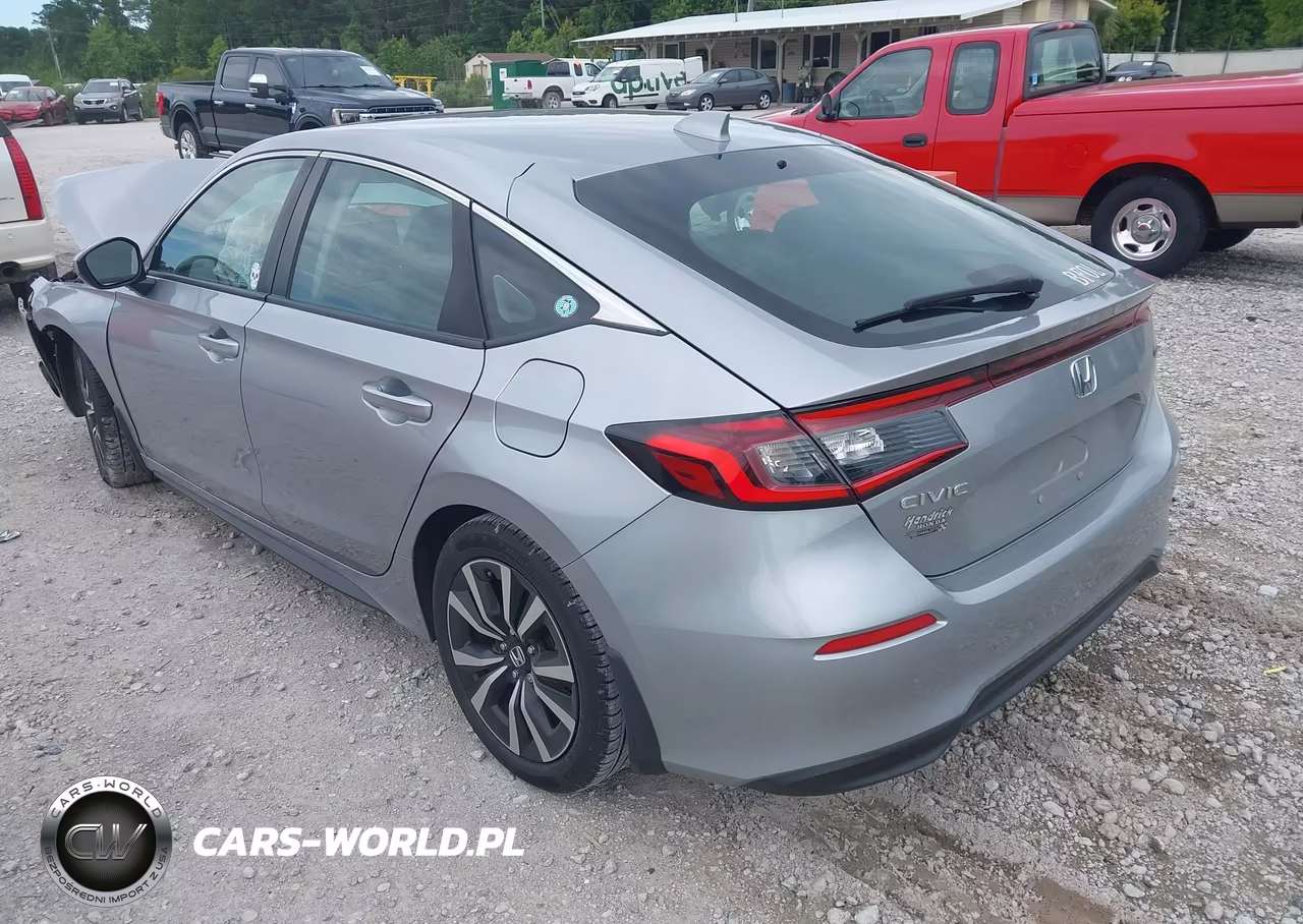 2022 Honda Civic Ex-L VIN:19XFL1H70NE019252 - 3
