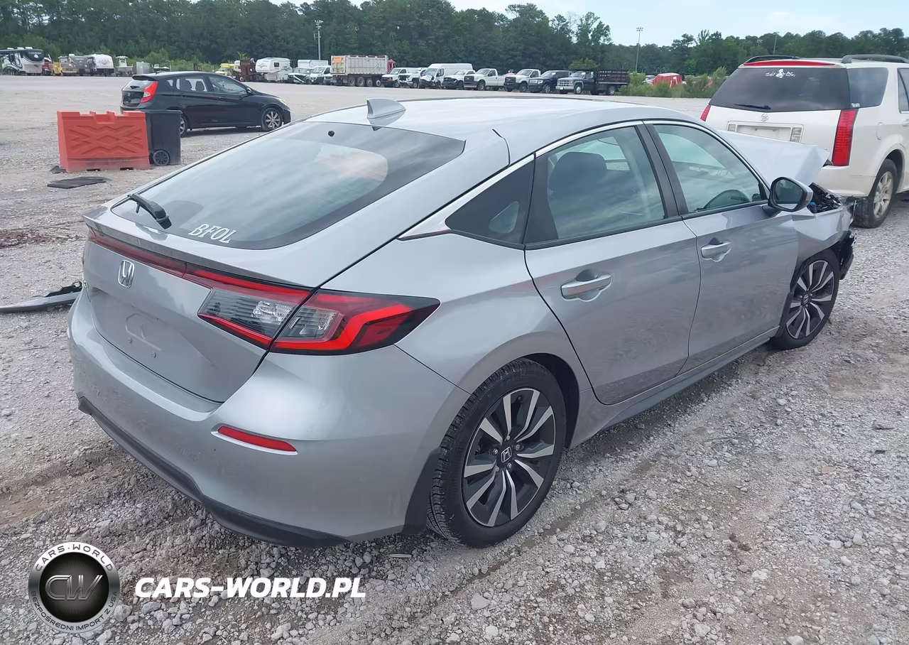 2022 Honda Civic Ex-L VIN:19XFL1H70NE019252 - 4