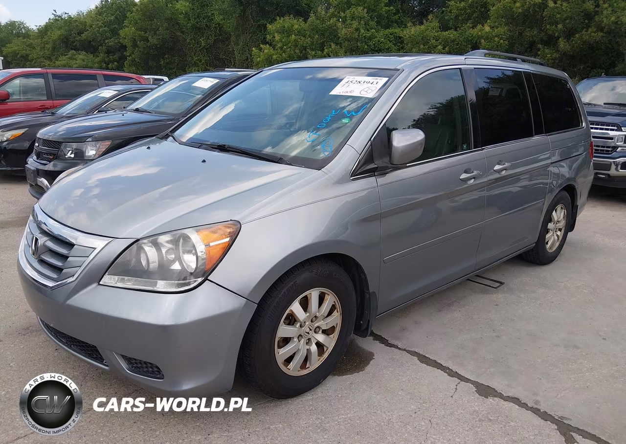 2010 Honda Odyssey Ex-L VIN:5FNRL3H73AB086280 - 2