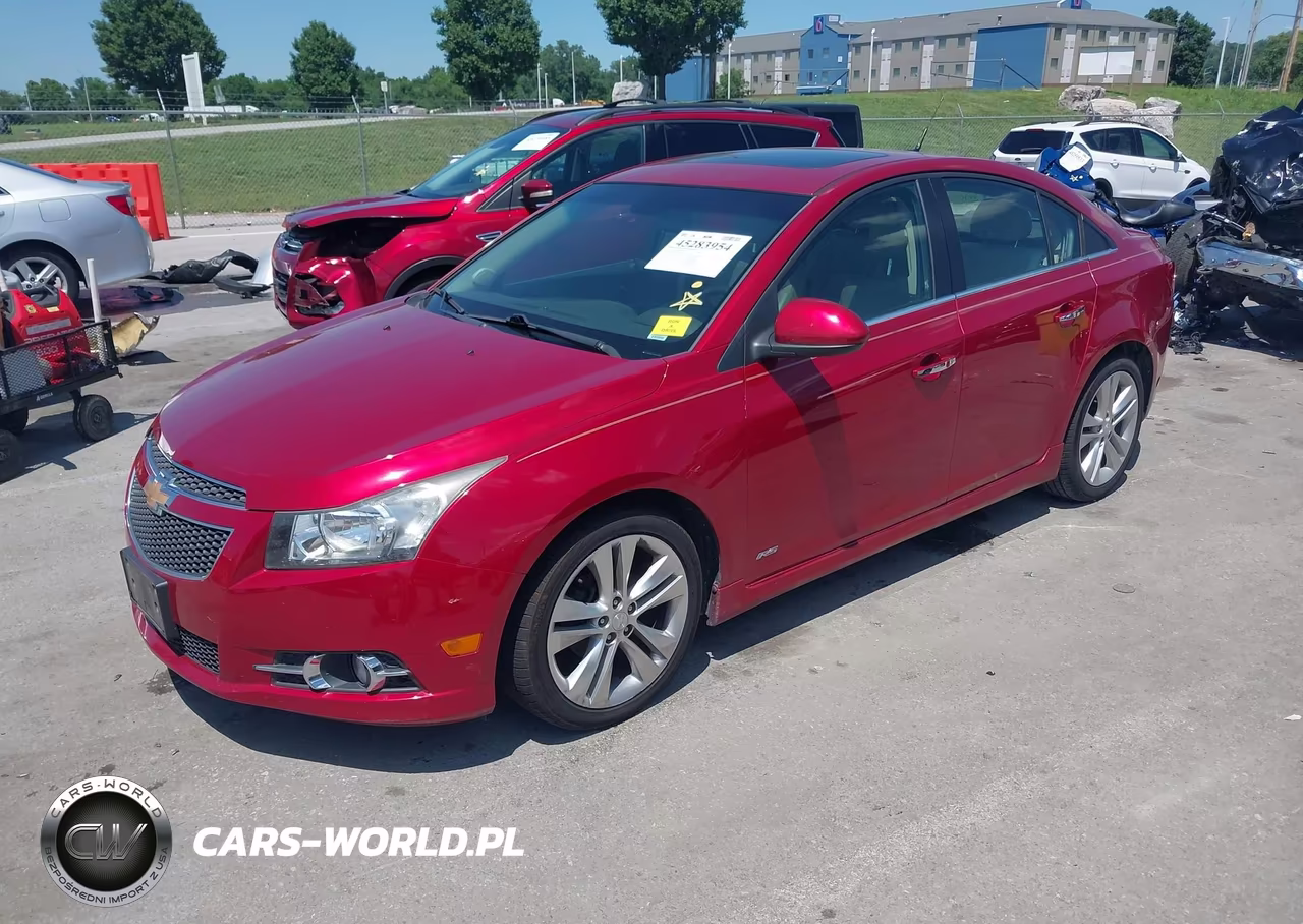2012 Chevrolet Cruze Ltz VIN:1G1PH5SCXC7259949 - 2