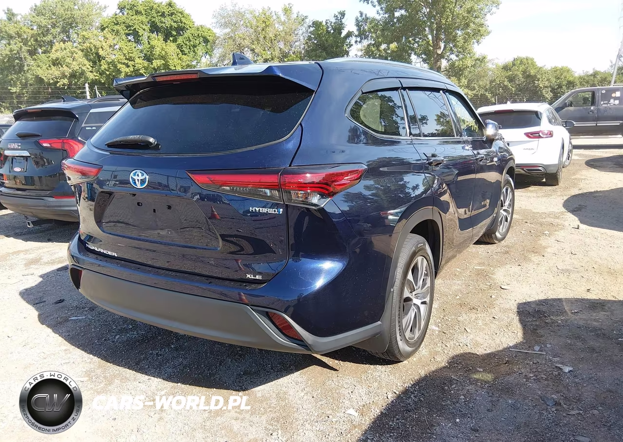 2021 Toyota Highlander Hybrid Xle VIN:5TDHBRCH0MS518244 - 4