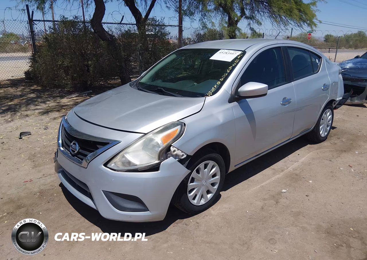 2019 Nissan Versa 1.6 Sv VIN:3N1CN7AP8KL851328 - 2
