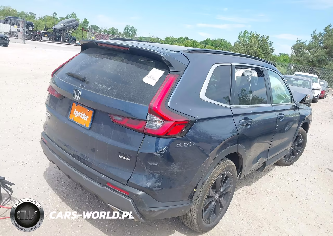 2025 Honda Cr-V Hybrid Sport Touring VIN:7FARS6H91SE005787 - 4