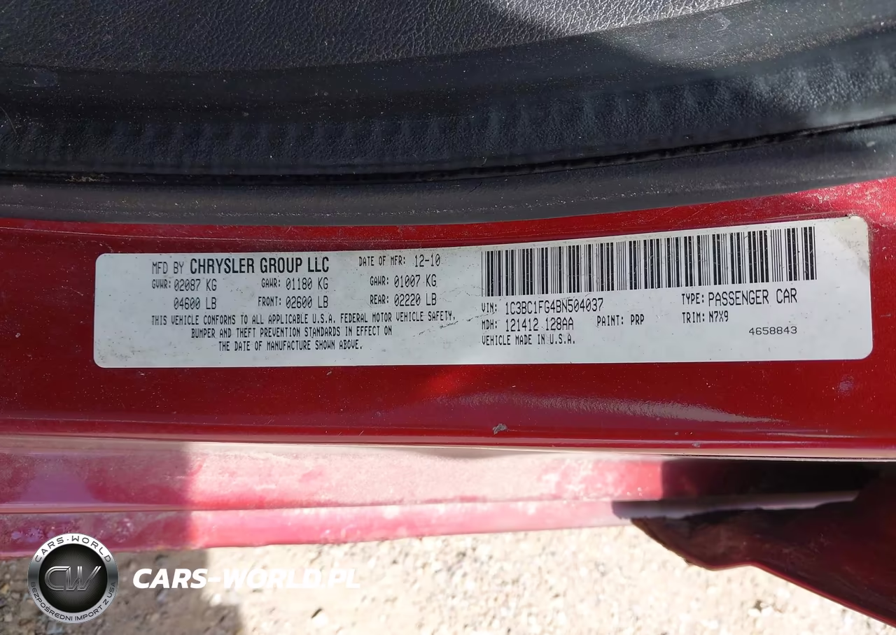 2011 Chrysler 200 Touring VIN:1C3BC1FG4BN504037 - 9