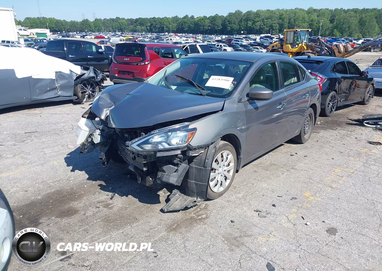 2017 Nissan Sentra Sv VIN:3N1AB7AP6HY231332 - 2