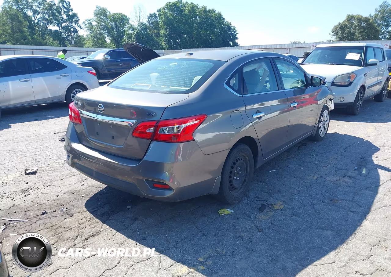 2017 Nissan Sentra Sv VIN:3N1AB7AP6HY231332 - 4